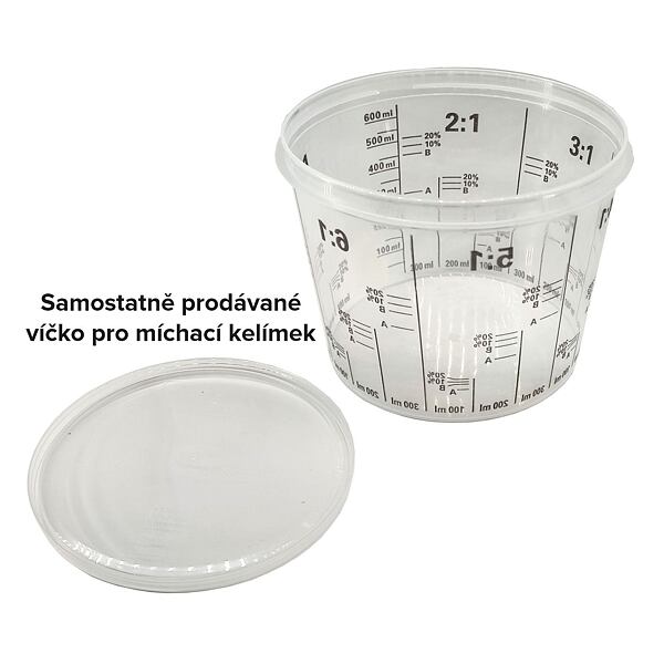 Víčko pro míchací kelímek