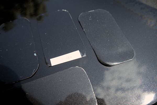 Ukázka černé barvy LC9Z.