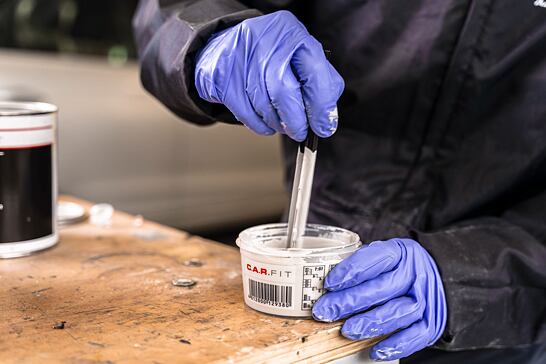 Nanášanie základových farieb