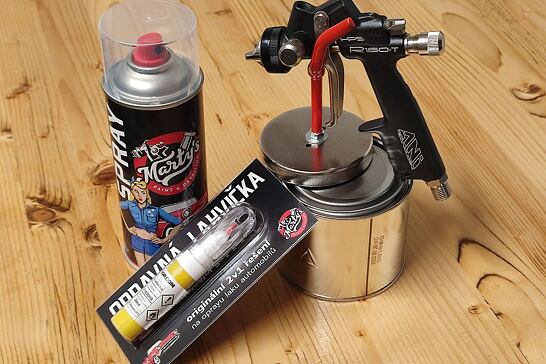 Čo si vybrať: ceruzku, sprej alebo farbu z pištole?