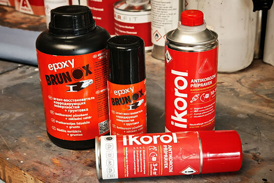 Rozdiel medzi epoxidovou živicou Ikorol a Brunox