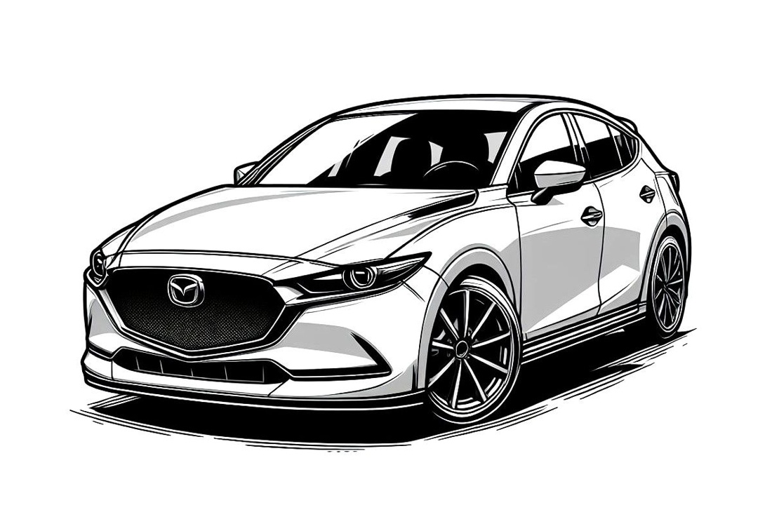 Ako nájdem kód farby na svojej Mazde?