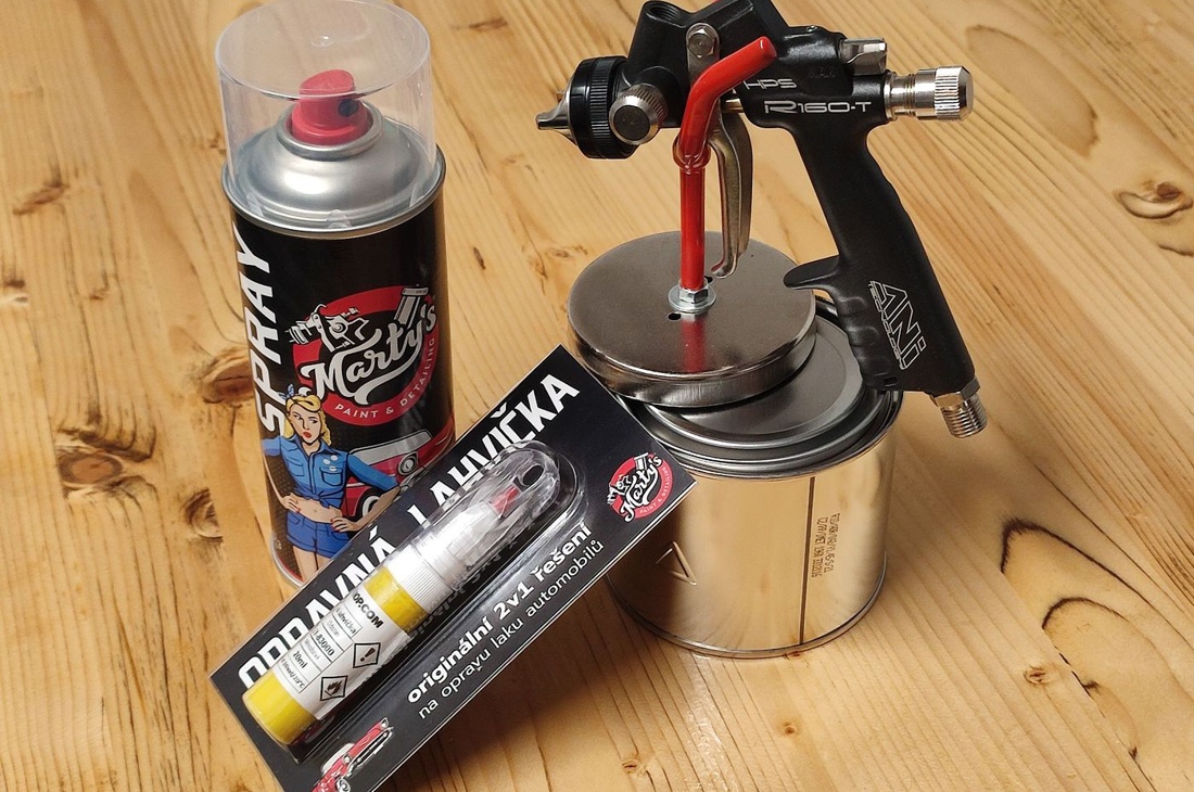 Čo si vybrať: ceruzku, sprej alebo farbu z pištole?