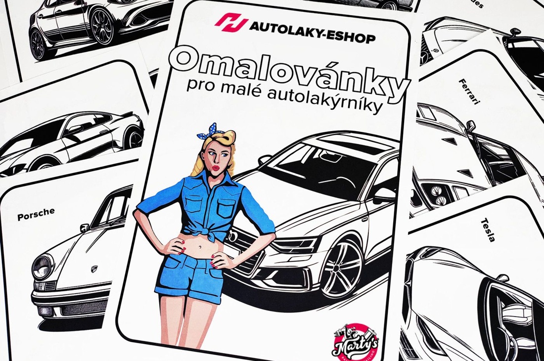Omaľovánky áut