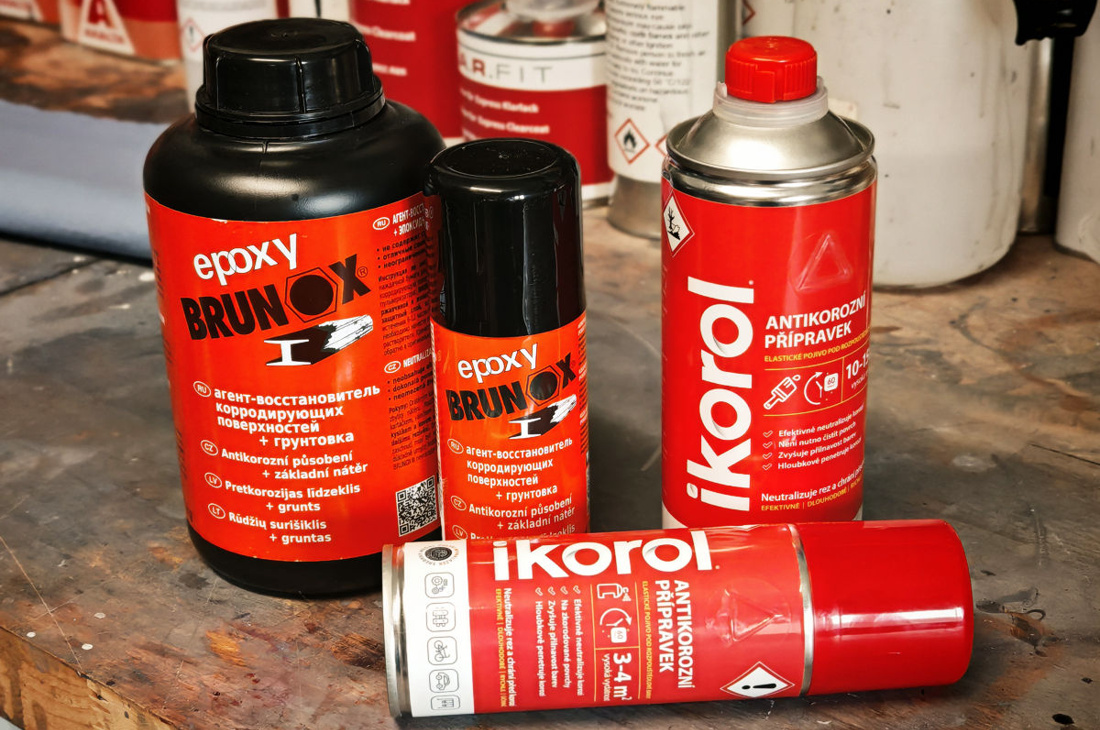 Rozdiel medzi epoxidovou živicou Ikorol a Brunox