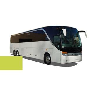 Farba na auto v spreji Setra BUS EA 68209 CONNEXXION GELBGRUEN FLN6050