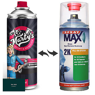 Farba v spreji RAL 5020