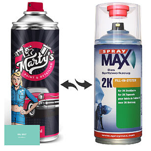 Farba v spreji RAL 6027