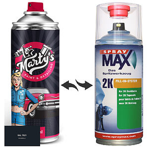 Farba v spreji RAL 7021