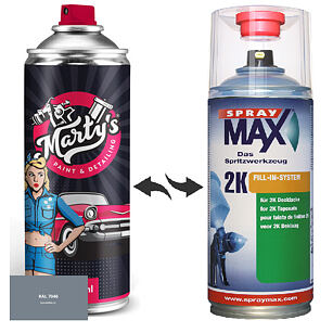 Farba v spreji RAL 7046