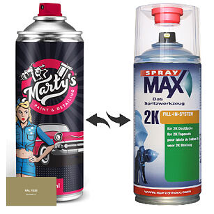 Farba v spreji RAL 1020