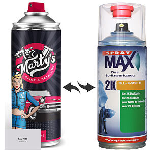 Farba v spreji RAL 7047