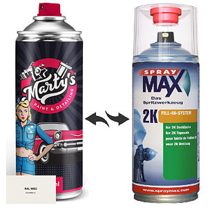 Farba v spreji RAL 9002