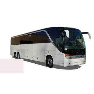 Farba na auto v spreji Setra BUS KS2501 WEISS RHODODENDRONROT