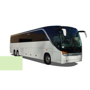 Farba na auto v spreji Setra BUS KS3582 WEISS RIEDGRUEN (2C)