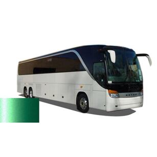 Farba na auto v spreji Setra BUS 3942 SILVER GREEN