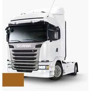 Farba na auto pre Scania Trucks pištoľ 1396260 BROWN RAL8001