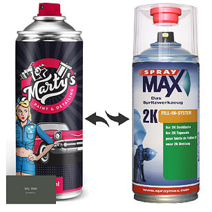 Farba v spreji RAL 7009