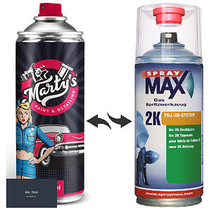 Farba v spreji RAL 7024