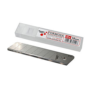 Schuller Náhradné odlamovacie čepele 18 mm pre výsuvné nože, 10 kusov