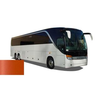 Farba na auto v spreji Setra BUS KS1677 ROTORANGE