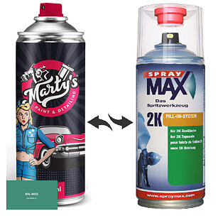 Farba v spreji RAL 6033