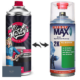 Farba v spreji RAL 7031