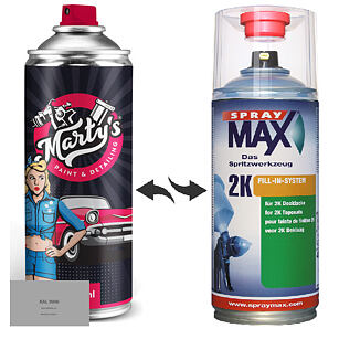 Farba v spreji RAL 9006