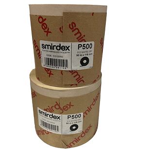 Smirdex 510 rolka brúsneho papiera 115 mm x 50 m P500