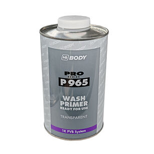 HB Body Wash Primer P965 - transparentný, jednozložkový základný náter na ľahké kovy 1 l/bal.
