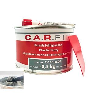 C.A.R.FIT Plastový tmel čierny 500g