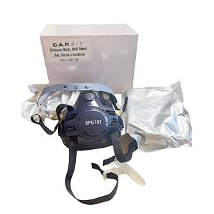 Silikónová polomaska C.A.R.Fit veľkosť. M s filtrami a držiakmi