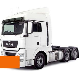 Farba na pištoľ MAN truck 2008 FAHRERHAUS HELLROTORANGE RAL 2008