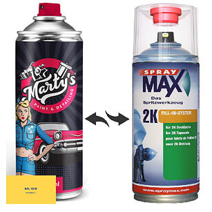 Farba v spreji RAL 1018