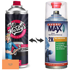 Farba v spreji RAL 1034