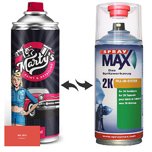 Striekacia farba RAL 2012