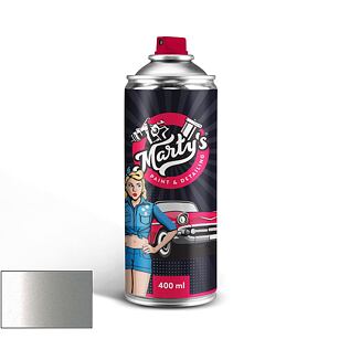 Biela strieborná farba v spreji Mini A62