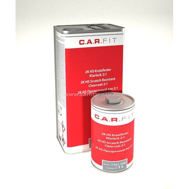 C.A.R.Fit HS Bezbarvý lak 5l/bal Scratch Resistance