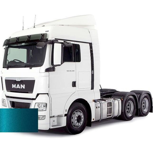 Farba na auto v spreji MAN MAN6735 DUNKEL MAIGRUEN KAESSBOHRER KS 356