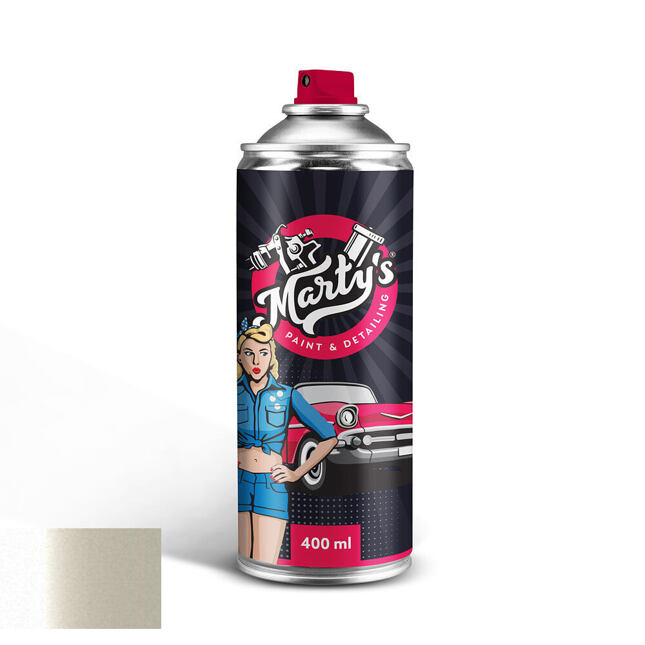 Farba na auto v spreji MAZDA 17W SNOW WHITE (+ PODKLADOVÁ FARBA)