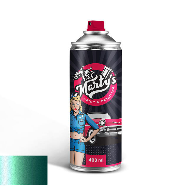 Autolak ve spreji Volkswagen VW L995 ELECTRONICGRUEN