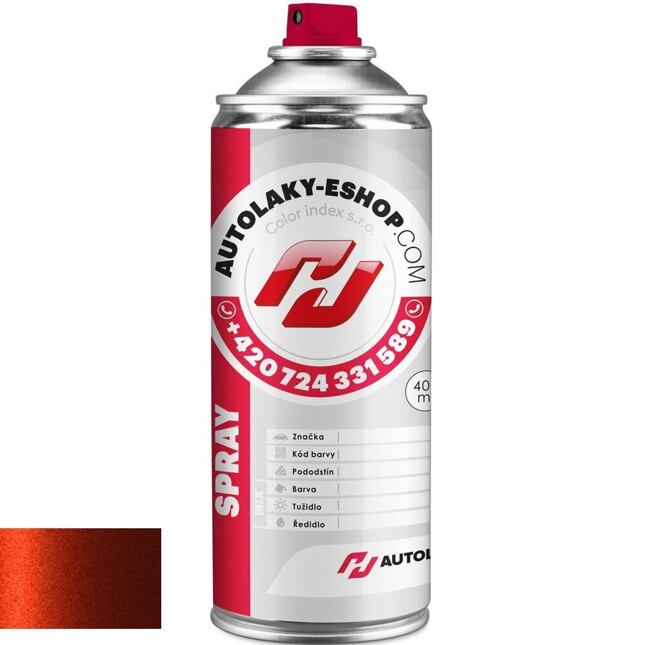 Renault NPP ROUGE GOJI farba na auto v spreji