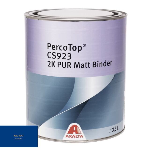 Axalta PercoTop MATT 2K matná polyuretánová farba RAL 5017