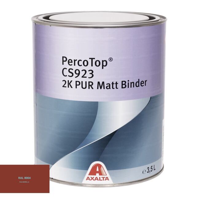 Axalta PercoTop MATT 2K matná polyuretánová farba RAL 8004