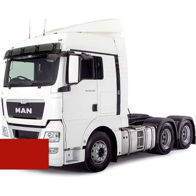 Farba na pištoľ MAN truck 3781 LJURS ROD / SCANIA 1777