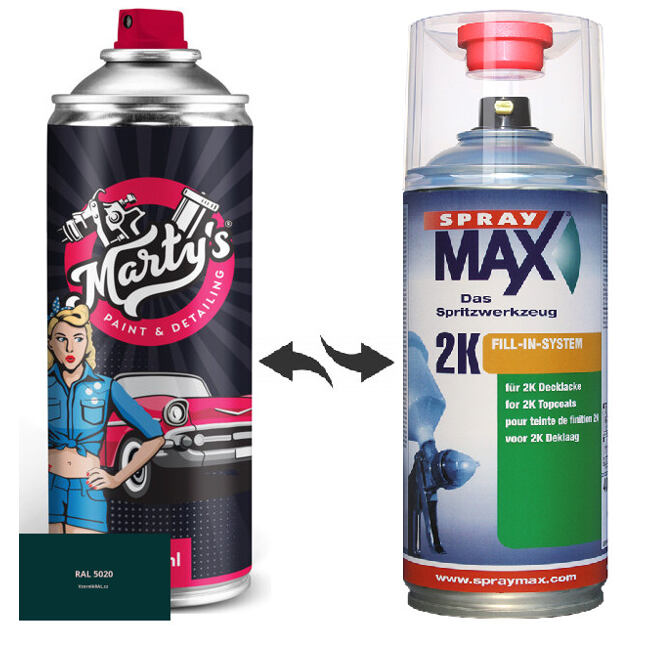 Farba v spreji RAL 5020