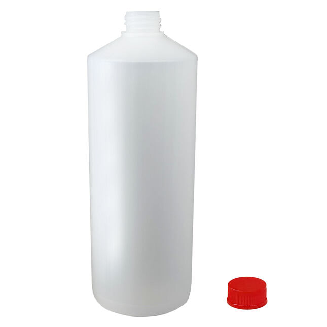 Plastová fľaša odolná voči rozpúšťadlám 1l