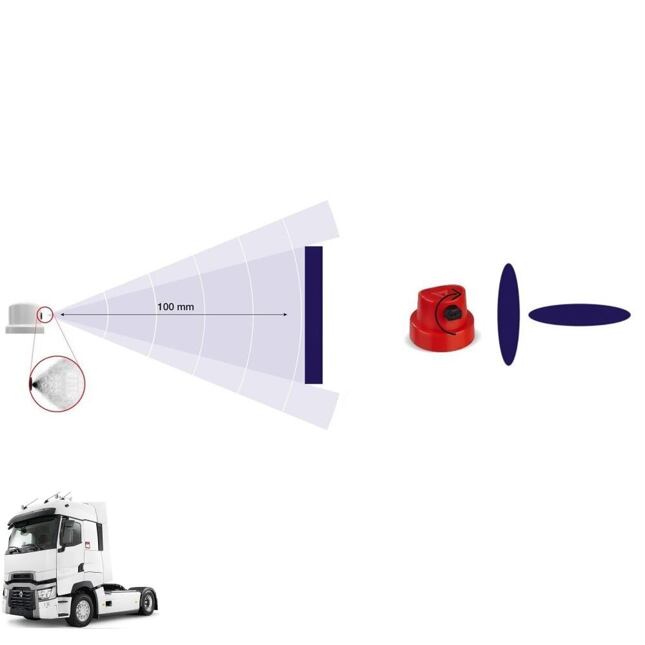 Farba na auto v spreji Renault Truck B730/2 GRIS FONCE