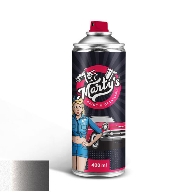 Farba na auto v spreji Mercedes 9706 MOND SILBER