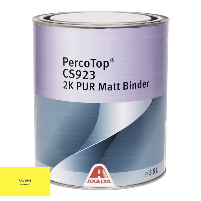 Axalta PercoTop MATT 2K matná polyuretánová farba RAL 1016